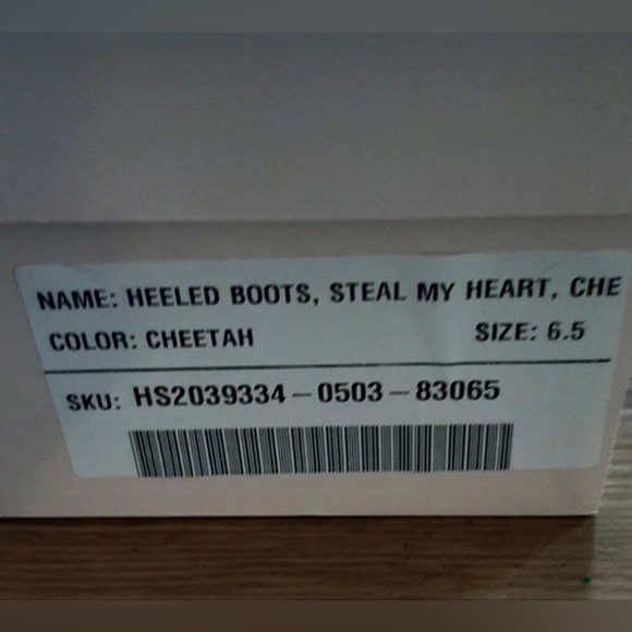 Steal My Heart Heeled Boot Size 6.5 MSRP $86.95 - Picture 7 of 7
